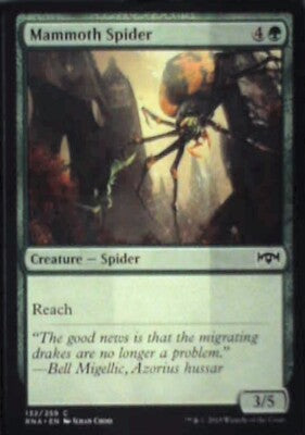 Mammoth Spider - Ravnica Allegiance: #132, Magic: The Gathering Nm R160