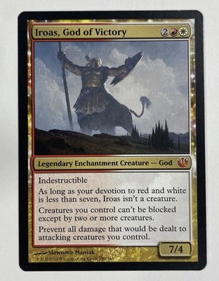 Iroas, God Of Victory Journey Into Nyx Near Mint NM MTG Magic The Gathering