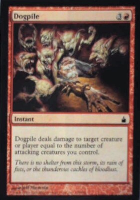 Dogpile - Ravnica: City of Guilds: #120, Magic: The Gathering Nm R177