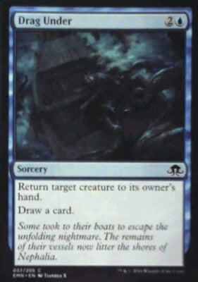 Drag Under - Eldritch Moon: #57, Magic: The Gathering Nm R207