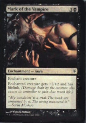 Mark of the Vampire - Duel Decks: Sorin vs. Tibalt: #29, MTG Nm R32