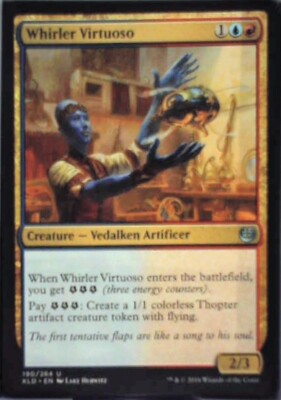 Whirler Virtuoso - Kaladesh: #190, Magic: The Gathering Nm R142
