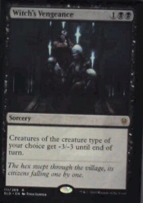 Witch's Vengeance - Throne of Eldraine: #111, Magic: The Gathering Nm R129