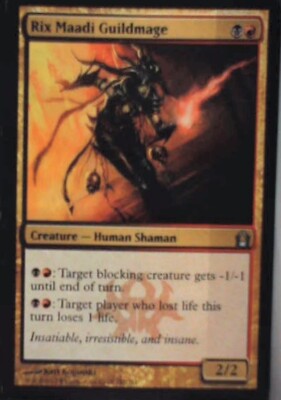 Rix Maadi Guildmage - Return to Ravnica: #192, Magic: The Gathering Lp R173