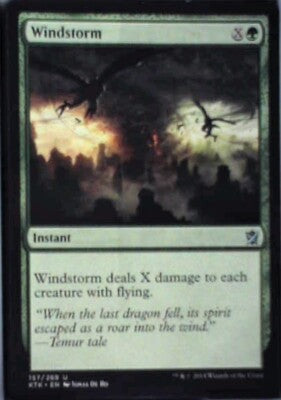 Windstorm - Khans of Tarkir: #157, Magic: The Gathering Nm R240