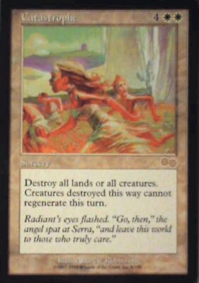 Catastrophe - Urza's Saga: #6, Magic: The Gathering Nm R107
