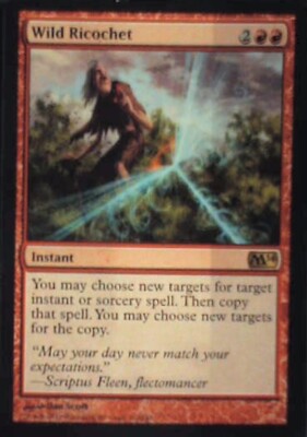 Wild Ricochet - Magic 2014 (M14): #162, Magic: The Gathering Nm R235