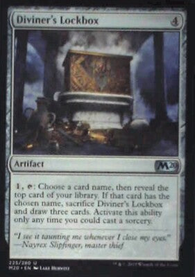 Diviner's Lockbox - Core Set 2020: #225, Magic: The Gathering Nm R130