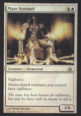 Maze Sentinel - Dragon's Maze: #4, Magic: The Gathering Nm R174