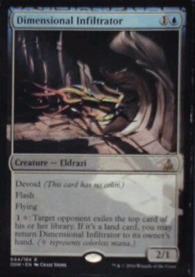 Dimensional Infiltrator - Oath of the Gatewatch: #44, MTG Lp R199