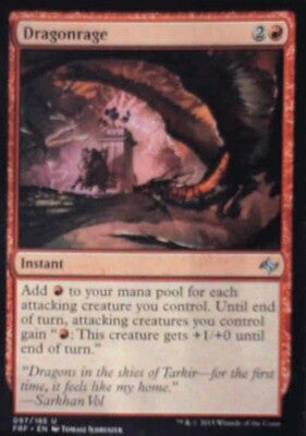 Dragonrage - Fate Reforged: #97, Magic: The Gathering Nm R202