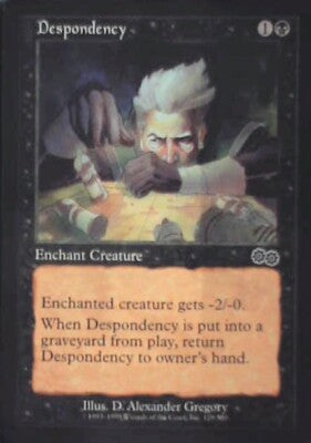 Despondency - Urza's Saga: #129, Magic: The Gathering Nm R110