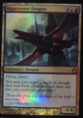 Hypersonic Dragon - Return to Ravnica: #170, Magic: The Gathering - Foil Lp R249