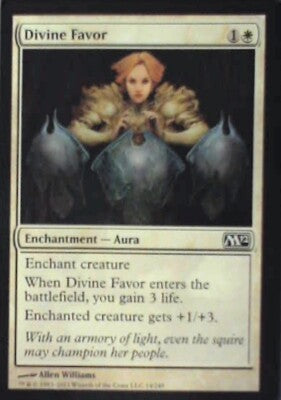 Divine Favor - Magic 2014 (M14): #17, Magic: The Gathering Nm R203