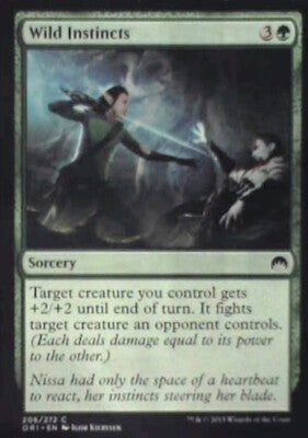 Wild Instincts - Magic Origins: #206, Magic: The Gathering Lp R38