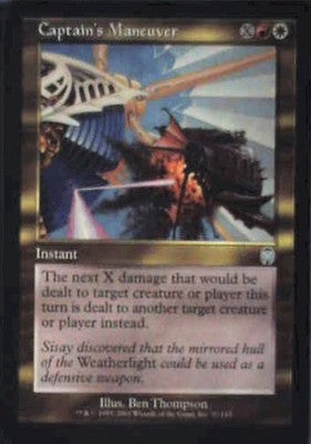 Captain's Maneuver - Apocalypse: #92, Magic: The Gathering Lp C334