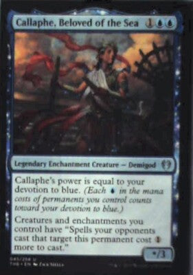 Callaphe, Beloved of the Sea - Theros Beyond Death: #45, MTG Nm R203