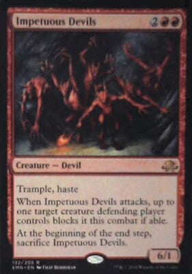 Impetuous Devils - Eldritch Moon: #132, Magic: The Gathering Lp R199