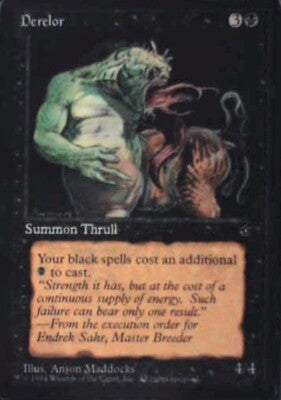 Derelor - Fallen Empires: #36, Magic: The Gathering Mp R37