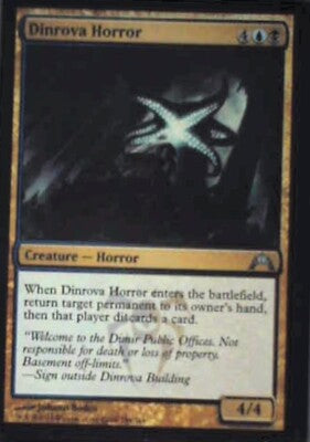 Dinrova Horror - Gatecrash: #155, Magic: The Gathering Nm R127