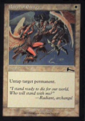 Burst of Energy - Urza's Legacy: #3, Magic: The Gathering Nm R107