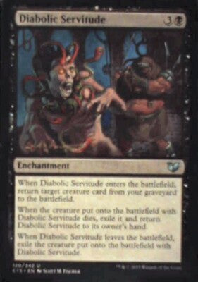 Diabolic Servitude - Commander 2015: #120, Magic: The Gathering Nm R158