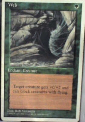 Web - Fourth Edition: #287, Magic: The Gathering Lp R38