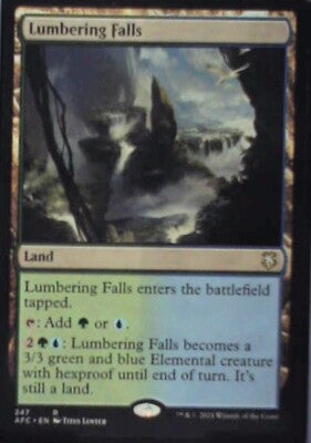 Lumbering Falls - Commander: Adventures in the Forgotten Realms: #247 Nm R237