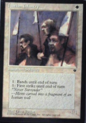 Icatian Infantry (Tucker) - Fallen Empires: #7d, Magic: The Gathering Nm R100