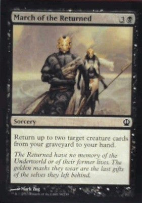 March of the Returned - Theros: #96, Magic: The Gathering Nm C338