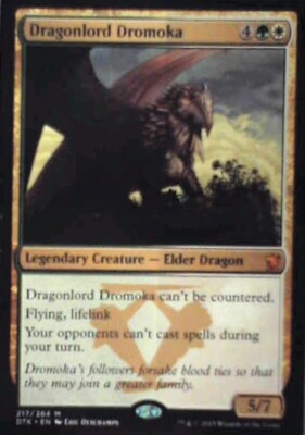 Dragonlord Dromoka - Dragons of Tarkir: #217, Magic: The Gathering Lp R234