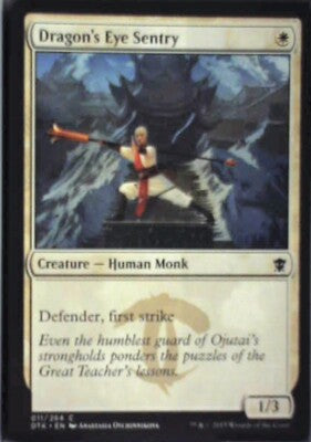 Dragon's Eye Sentry - Dragons of Tarkir: #11, Magic: The Gathering Nm R193