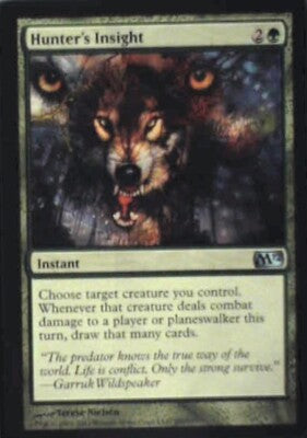 Hunter's Insight - Magic 2012 (M12): #180, Magic: The Gathering Nm R203