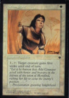 Icatian Scout (Shuler) - Fallen Empires: #13b, Magic: The Gathering Nm R191