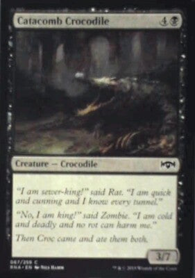 Catacomb Crocodile - Ravnica Allegiance: #67, Magic: The Gathering Nm R116