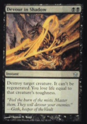 Devour in Shadow - Fifth Dawn: #46, Magic: The Gathering Nm R228