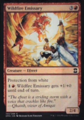 Wildfire Emissary - Eternal Masters: #153, Magic: The Gathering Nm R228