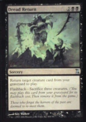 Dread Return - Time Spiral: #104, Magic: The Gathering Nm R149