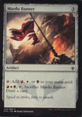 Mardu Banner - Khans of Tarkir: #224, Magic: The Gathering Nm R157