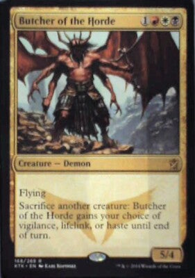 Butcher of the Horde - Khans of Tarkir: #168, Magic: The Gathering Nm R236