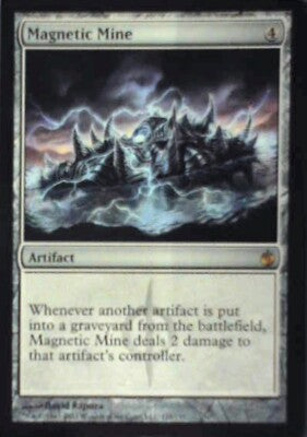 Magnetic Mine - Mirrodin Besieged: #113, Magic: The Gathering Nm R216