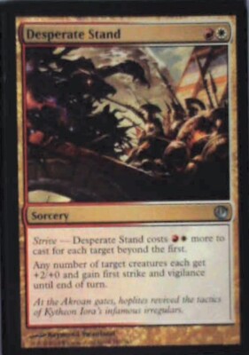 Desperate Stand - Journey Into Nyx: #147, Magic: The Gathering Nm R140