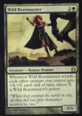 Wild Beastmaster - Return to Ravnica: #139, Magic: The Gathering Lp R38