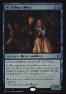 Workshop Elders - Throne of Eldraine: #318, Magic: The Gathering Nm R129