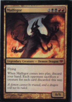 Malfegor - Conflux: #117, Magic: The Gathering Lp R97