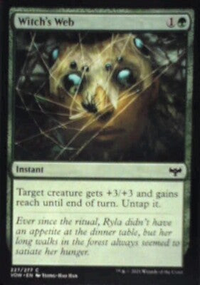 Witch's Web - Innistrad: Crimson Vow: #227, Magic: The Gathering Nm R84