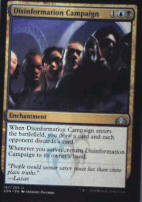 Disinformation Campaign - Guilds of Ravnica: #167, Magic: The Gathering Nm R233