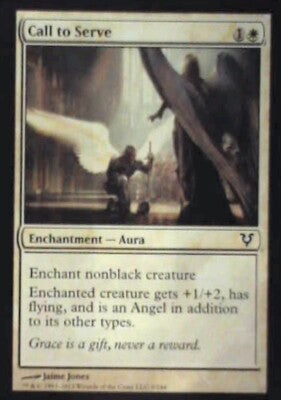Call to Serve - Avacyn Restored: #9, Magic: The Gathering Nm R189