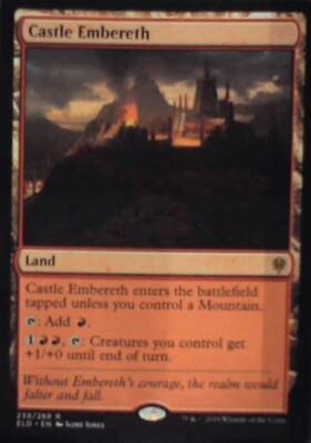 Castle Embereth - Throne of Eldraine: #239, Magic: The Gathering Nm R237