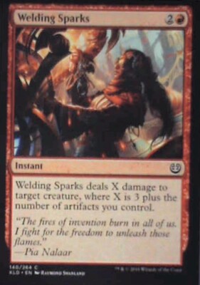 Welding Sparks - Kaladesh: #140, Magic: The Gathering Nm R235